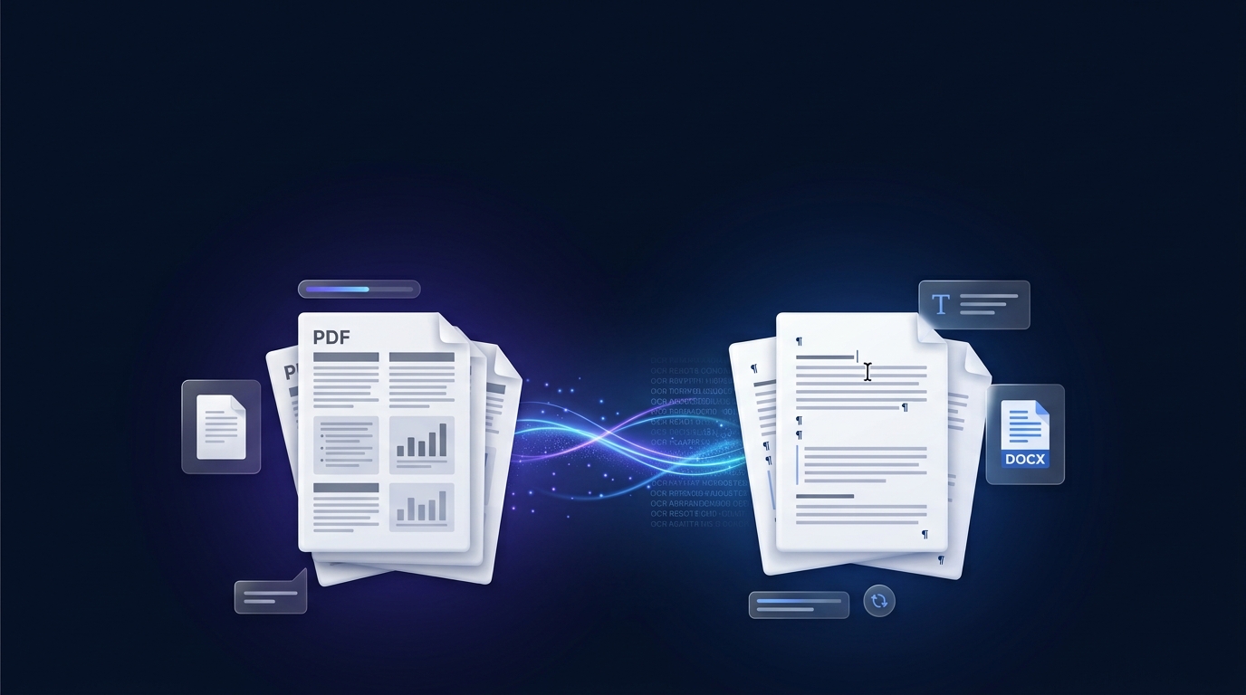 How to Convert PDF to Word for Free Online