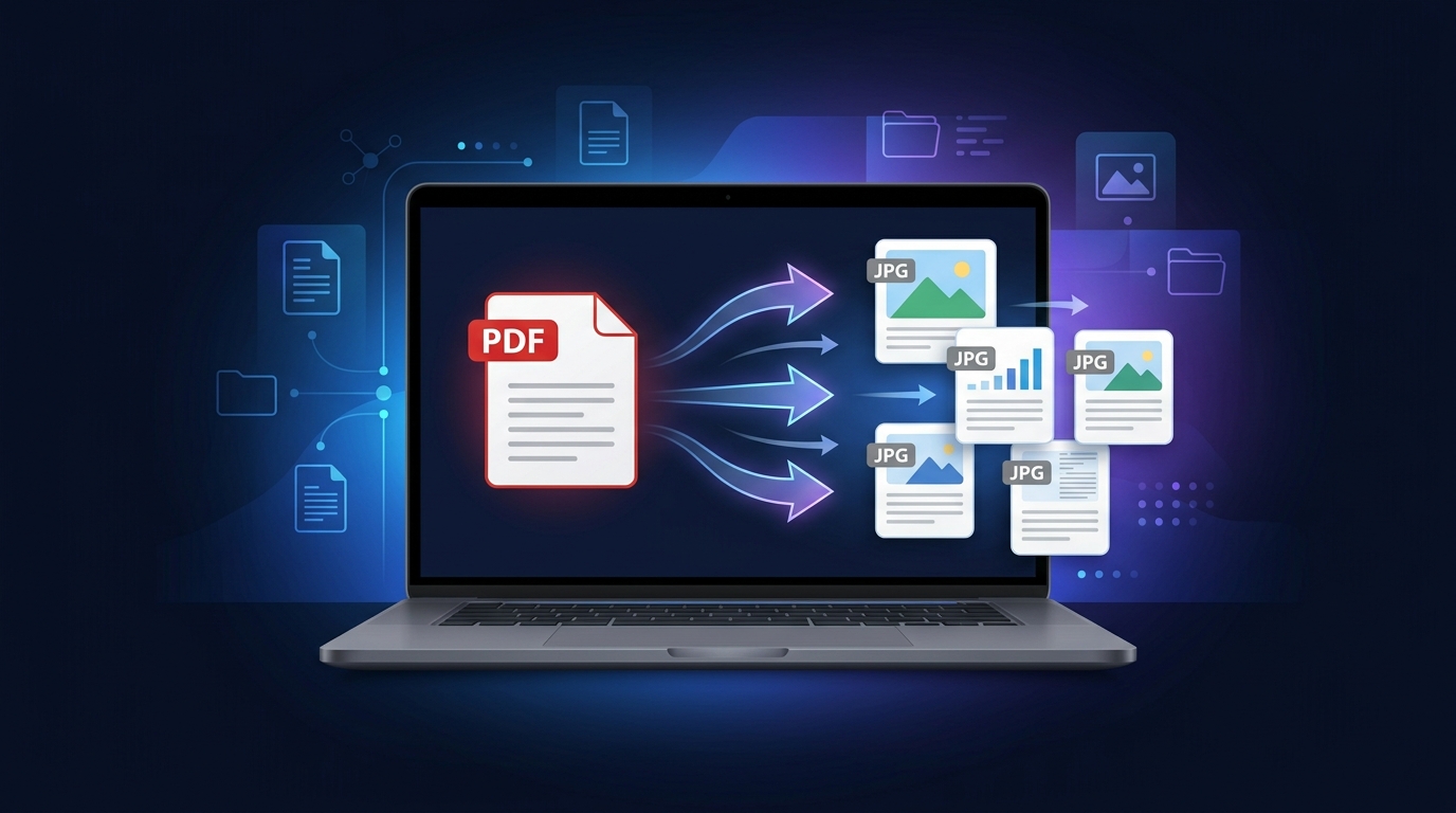 How to Convert PDF to JPG Online