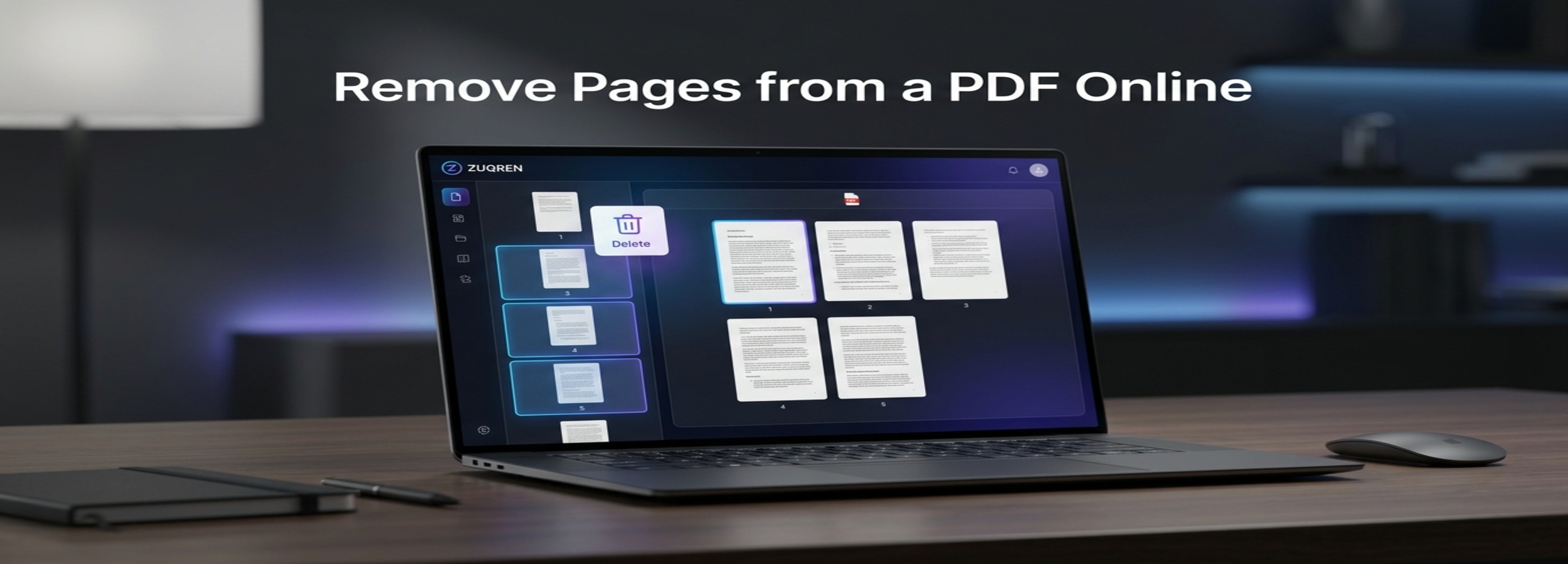How to Remove Pages from a PDF Online for Free